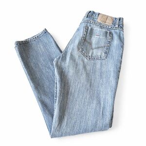 Vintage Oakley Distressed Industrial Slim Fit Denim